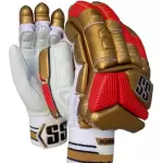 SS KKR Gold Players Edition Cricket Batting Gloves-Rh